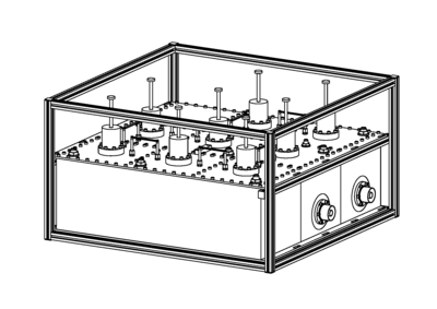 3kW UHF数字电视带通滤波器