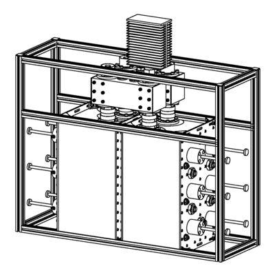 2kW UHF数字电视桥式双工器